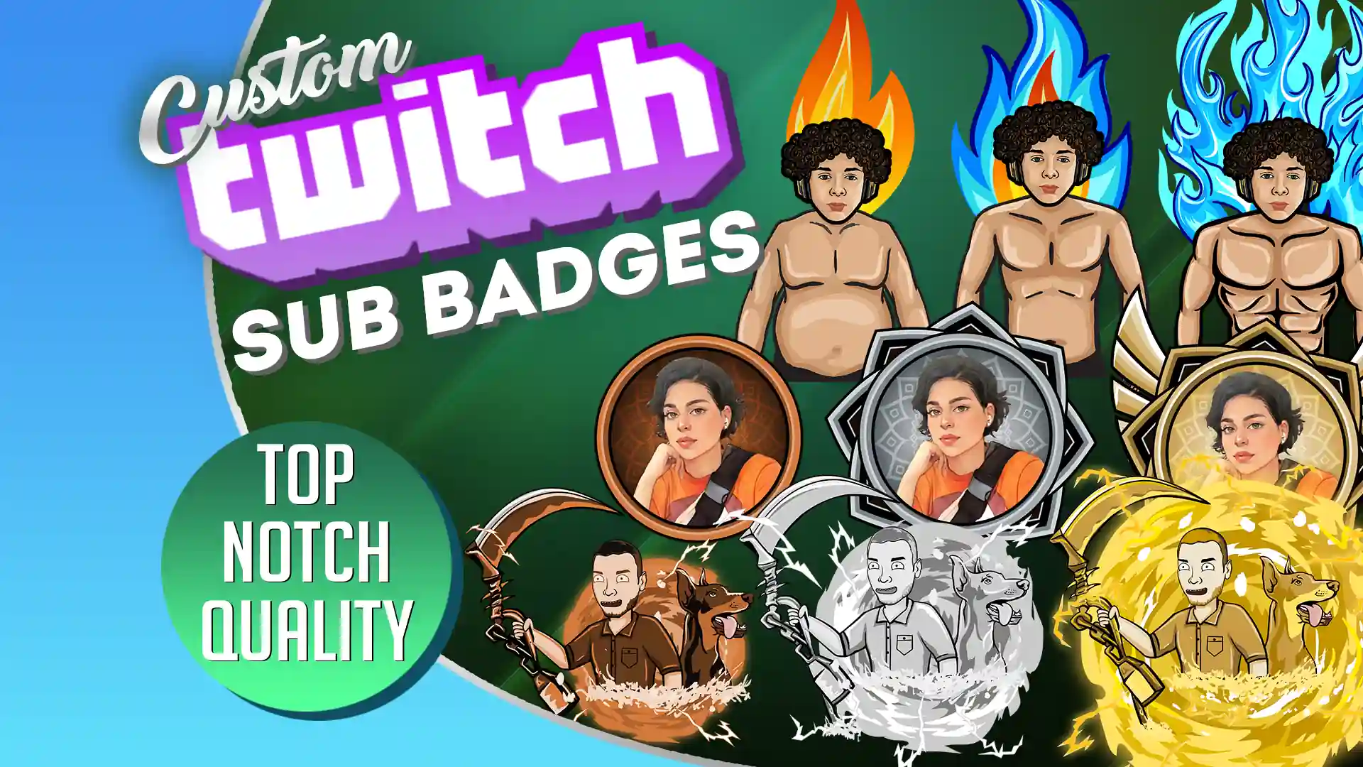 GFS Twitch Sub Badges